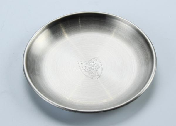 14cm 17cm 30cm Round Shape 304 Stainless Steel Plate Set