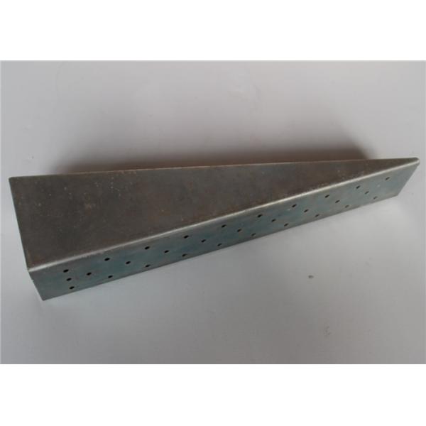 OEM Bending Stamped Aluminum Parts , Stamping Machine Parts Polished / Galvanized Surface