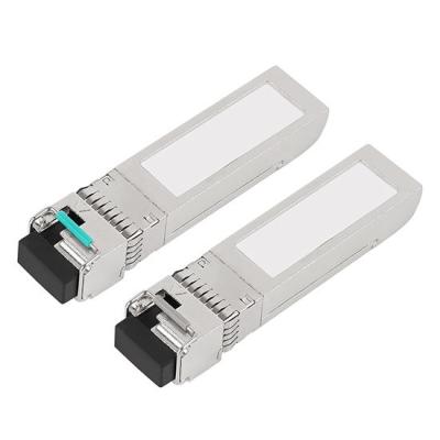 1270 / transceptor da fibra ótica de 1330nm 10G SFP+ BIDI ER 60KM LC SMF