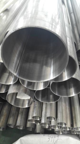 ASTM A544 TP304 Stainless Steel Welded Pipe Polished Outside 180 grits50.8*1.5mm*6000mm