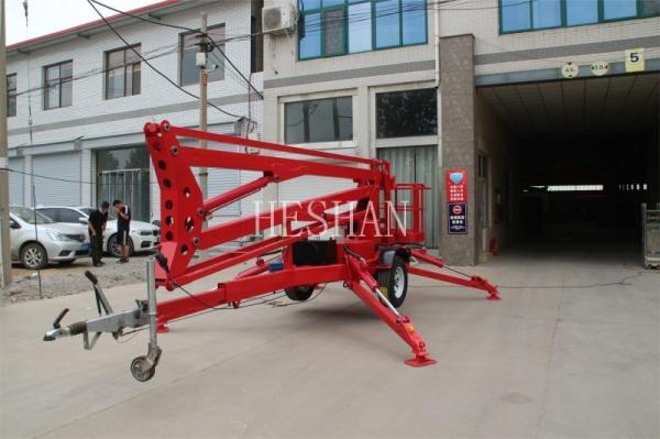 12m 14m 16m Portable Aerial Lift Telescopic Articulated Towable Articulating Man Lift