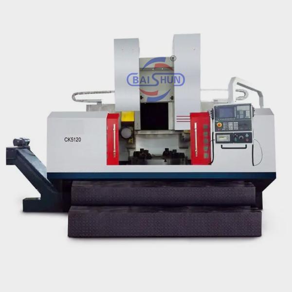 CK5120 Tour vertical CNC de haute précision pour pièces métalliques