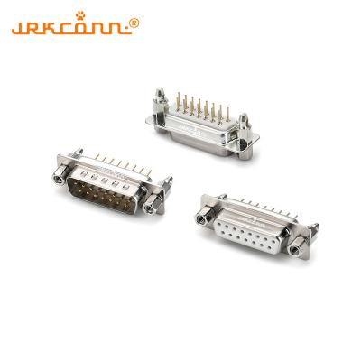 High Density D-Sub Connectors With 15Pin Machined Contacts Mini Type Machined Pin