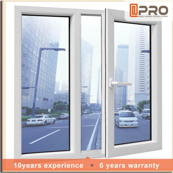 Double Glazed Aluminum Frame Tempered Glass Swing Window