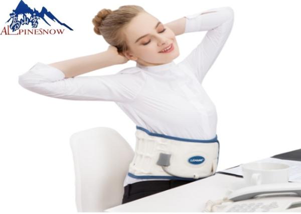 Appui réglable orthopédique de taille avec de l'air gonflé, appui lombaire de dos de taille de dispositif de traction d'air