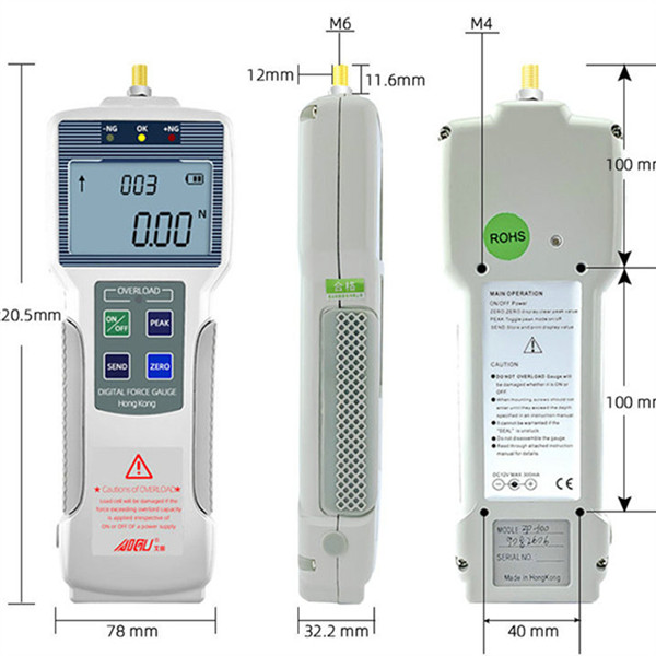 Diâmetro de superfície de 30mm, testes do plano circular de força mecânicos do anexo T do IEC 62368-1