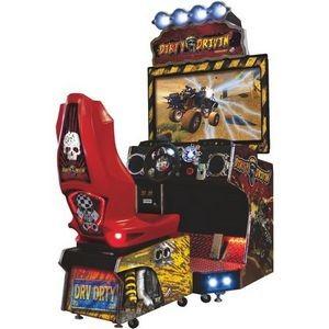 42 polegadas a fichas que conduzem a máquina de jogo de arcada do simulador do carro de competência/máquina de jogo de condução suja