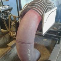 Mandrin poussant le coude à haute fréquence de système de chauffage pliant la machine de formation chaude