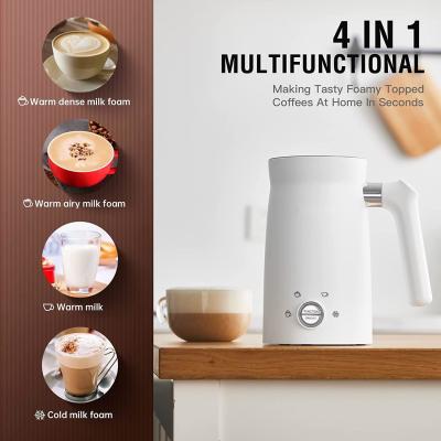 4 em 1 leite elétrico de aço inoxidável Frother do Latte automático comercial do navio do leite