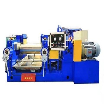 Batch Capacity 25-35 Kg Two Rolls Open Refining Mixing Mill for Rubber Silicone