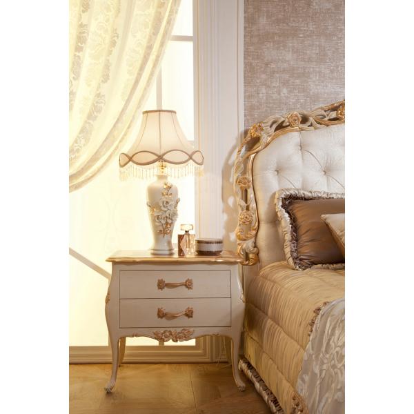 White French Palace Royal style nightstand with carving leg AB-301