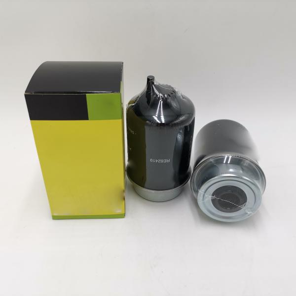 Filtro de combustível diesel de tamanho normal RE62419 com papel de filtro