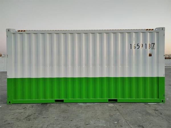 20ft Closed Box Double Door Corten Steel CCU Units for Oil Drilling DNV 2.7-1 Standard Offshore Container Cargo Carrying