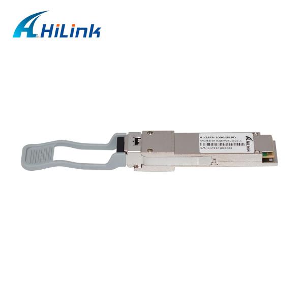 Приемопередатчик SRBD 100G QSFP28 Dual Rate Multimode 850/900nm Duplex LC PAM4 Optical Module