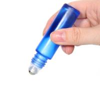 Garrafas de vidro de rolos de óleo essencial âmbar a granel com tampa de ouro 10 ml