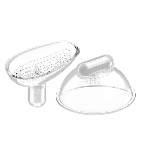 Woman Nipple Suction Cup USB Waterproof Breast Massage Vibrator Remote Control