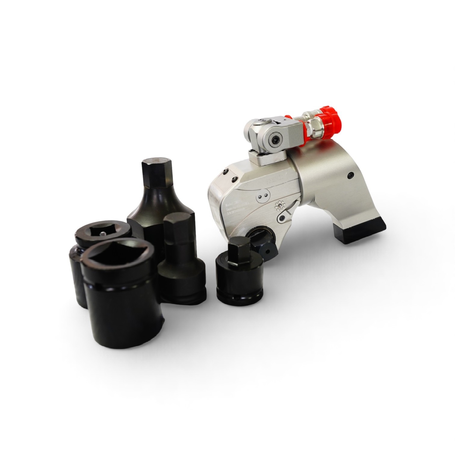451N.M-4512N.M Square Drive Hydraulic Torque Wrench With Rotatable Oil Pipe
