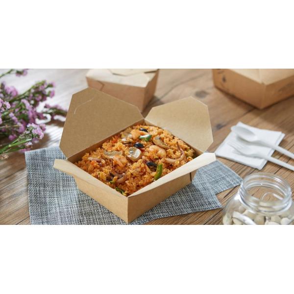 Takeout повторно использованная складывая бумага принимает прочь коробке устранимое 24oz