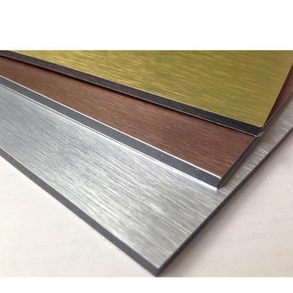 Anti Static 4X8ft Brushed Aluminium Composite Sheet Anodized Surface