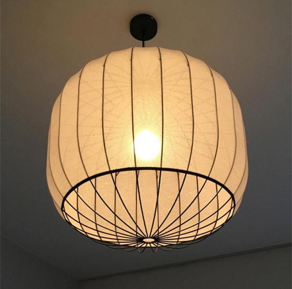 Modern and Minimalist Fabric Chandeliers Restaurants Living Rooms Hotels Homestays Lanterns lamp(WH-AP-594)
