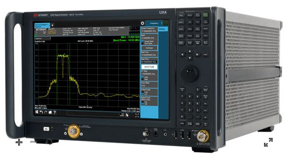Серия Agilent Keysight N9041B UXA x спектрального анализатора сигнала черноты Multitouch