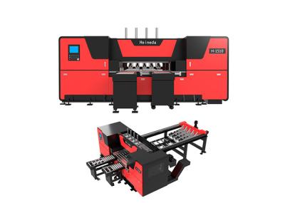 Serra de painel CNC de estilo horizontal com espessura de trabalho de 75 mm e potência de fuso de 3,0 kW