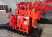Perfuração Geological de retirada do núcleo de cultivo Rig Machine With de GK 200 diâmetro de furo de 300 milímetros