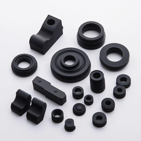 15-95 Shore A Custom High Tensile Rubber Moldings For Electrical Appliances