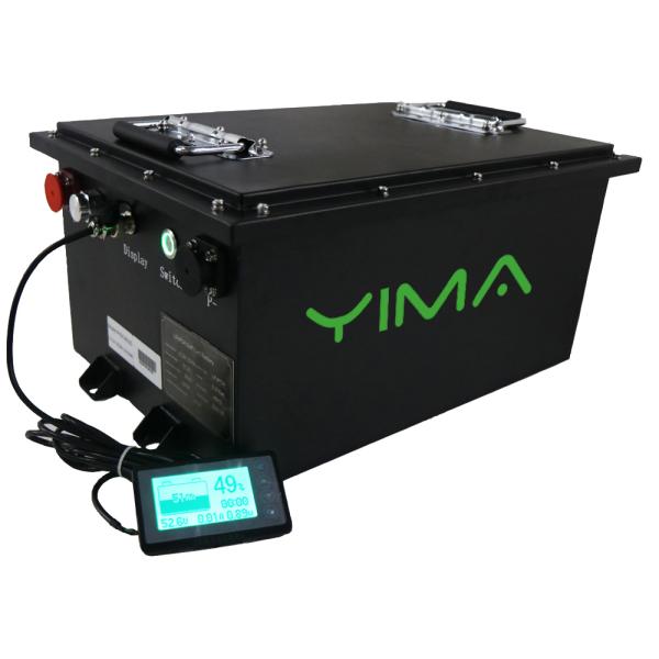 48 voltios 105ah LiFePO4 Carro de golf eléctrico Batería de litio Protección BMS incorporada