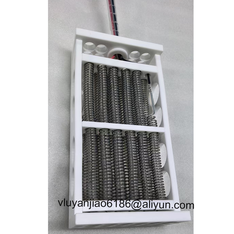 Ultrapure PTFE/PFA Wetted Surfaces PFA Immersion Tank Heater With 3kw-18kw Power And Compact Footprint For Harsh Chemicals