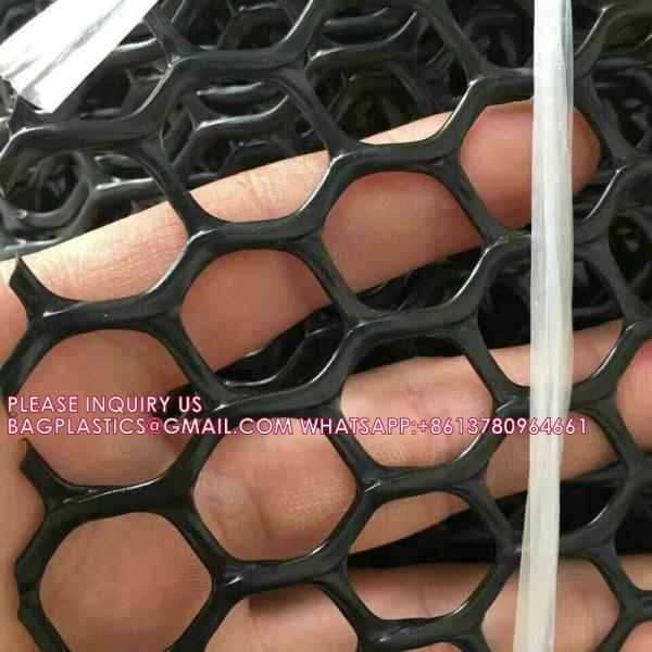 Customized Plastic Flat Breeding Mesh Bird Safety Net For Chicken Farm Poultry Net Cage