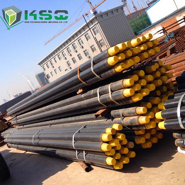 Aço do nível superior das ferramentas de perfuração 50mm do Downhole da linha de F 60mm Od para a rocha