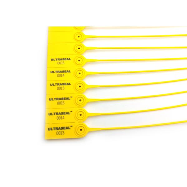 450mm Length Plastic Security Seal with Laser Print and > 150N Tensile Strength for Secure Disposable Locking