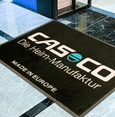 9.0mm Logo Mats Personalized Nylon Welcome Mats feito sob encomenda para o negócio