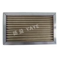 CE ISO High Temperature Air Filter Primary Pleated Panel Filter G4