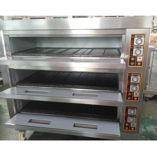 3 хлебной печи газа палуб коммерчески, печь выпечки хлеба экономической силы газа коммерчески