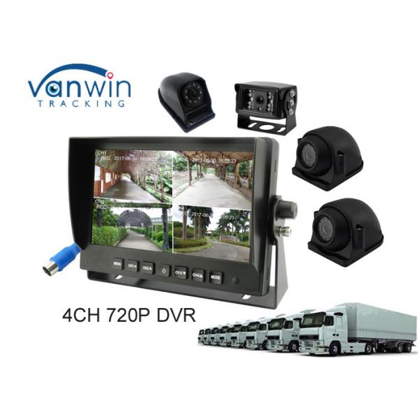 7 запись камер ХДД поддержки 4ПКС 720П монитора автомобиля квадрацикла АХД ДВР ТФТ
