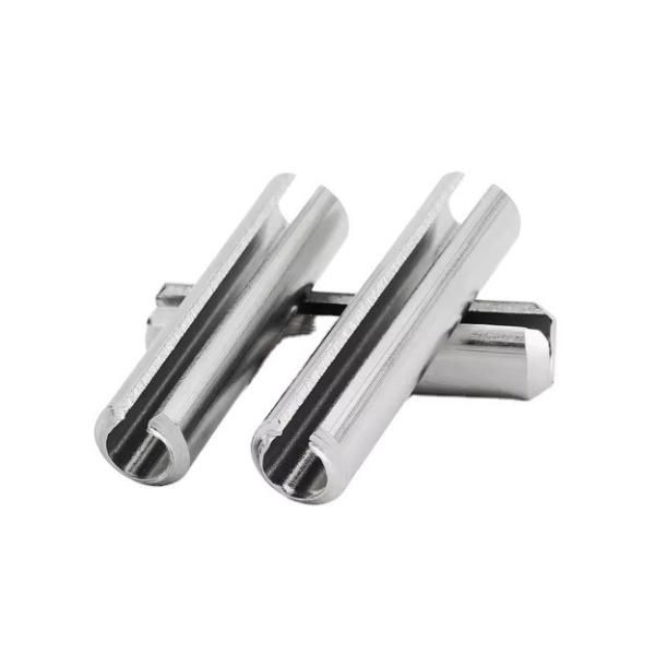 Customized Packaging Stainless Steel DIN1481 Iron Black Oxidant Spring Pins with Steam Oxide Nitride Finish