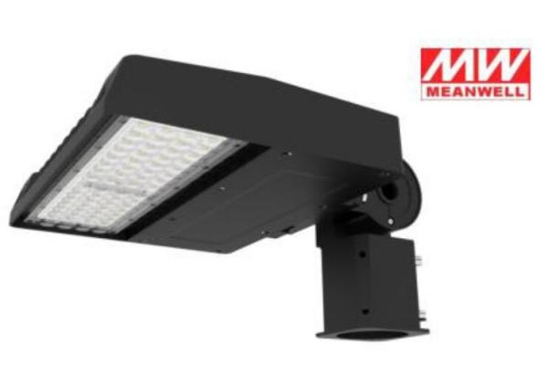 Waterproof 130lm / Watt Led Parking Lot Lights 75w With Meanwell Driver