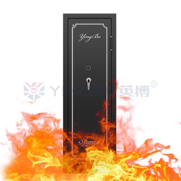 Caja de seguridad de armas de acero con protección a prueba de fuego de 75 min.