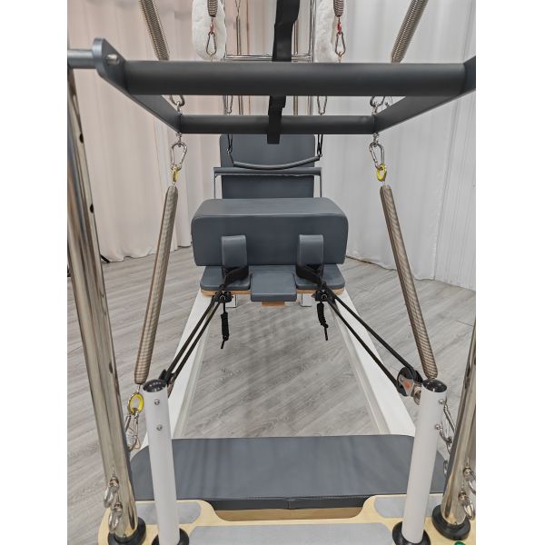 Space Saving Metal Pilates Reformer Handle Aluminum Cadillac Reformer U+PL019CR
