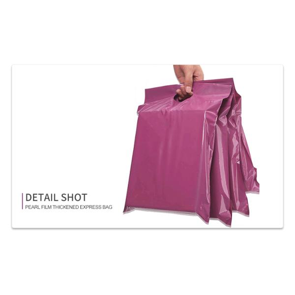SZCX Invoice Bubble Packing Paper Mailing Plastic Poly Frosted Mail Cosmetic Shipping Bag