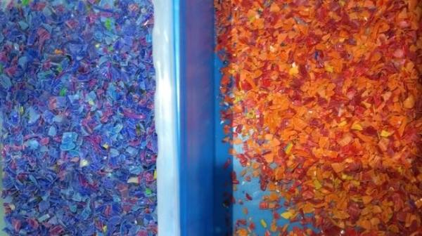 Waste Pet Pvc Pp Ps Plastic Color Sorting Machine 64 128 256 320 Channels