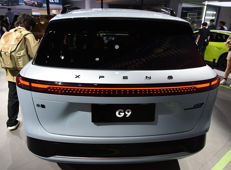 Скорость ряда 200km/H Макс Xpeng G9 роскошная крупноразмерная электрическая SUV 5 Seater 702km