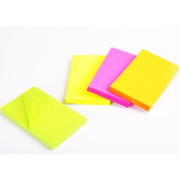 100sheets OEM Sticky Notes Memo Custom Colourful 3x5 Inch Memo Pad