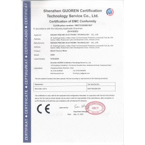 Wuhan Precise Instrument Co., Ltd. Certifications