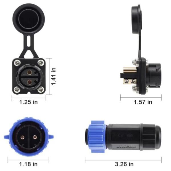 Electrical Male Female Connectors M25 China Waterproof Power Connector Manufacturers