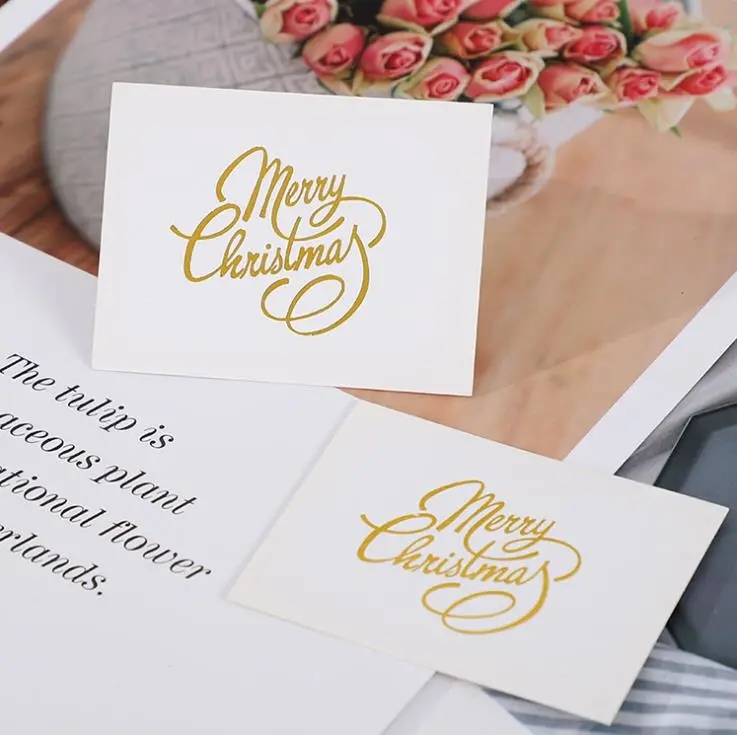 Карта приглашения бумаги свадьбы 350gsm Kraft дня рождения с охватывает