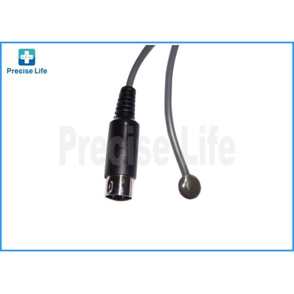 Кабель 3 зонда TPU температуры пользы кожи экранов воздуха взрослый измеряет длину с разъемом штыря DIN 3