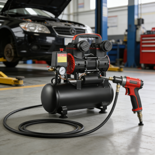 Oil-Free Oilless Air Compressor WII-2-1390F9 1100W 0.8MPa 75L/Min for Industrial Use